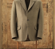 Mens Classic Action Back Tweed Jacket